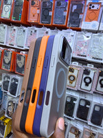 NULU MagSafe phone cover color options for iPhone Pro Max Series