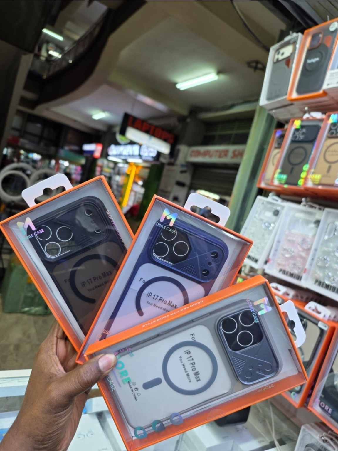 NULU MagSafe phone cover available in multiple colors for iPhone Pro Max Series