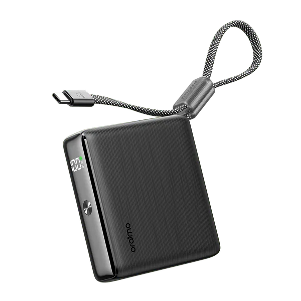 Oraimo PowerNova L21 20,000mAh 30W Powerbank – Attached Type-C Cable