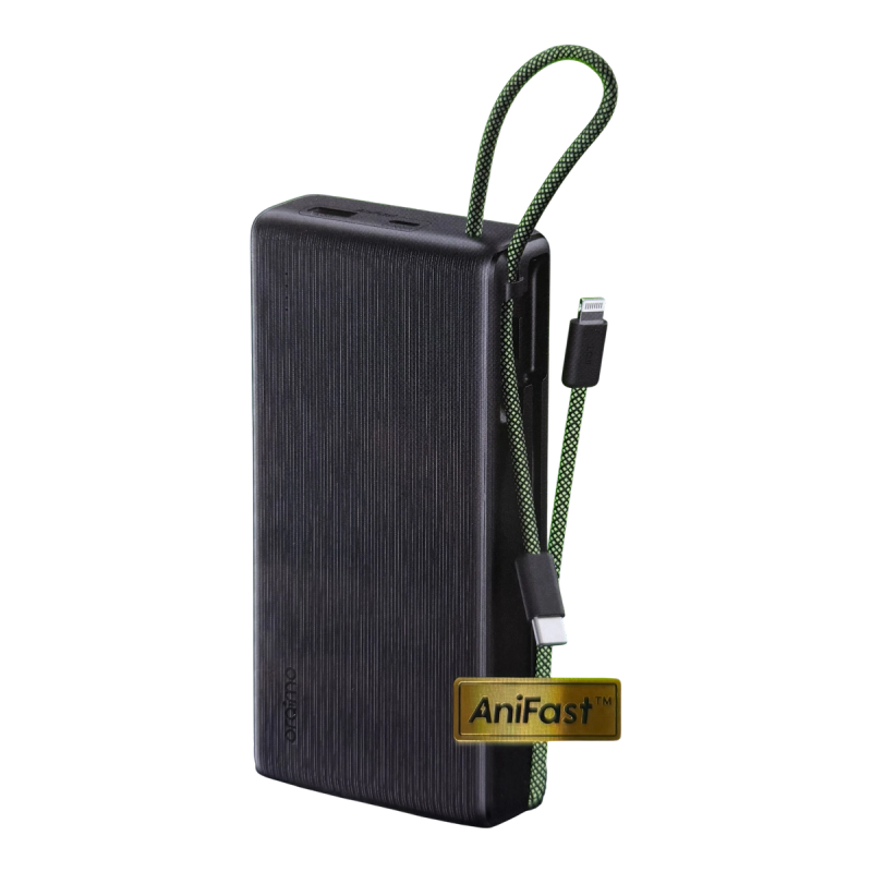 Oraimo PowerNova L22 20000mAh Power Bank with Lightning and Type C Cables