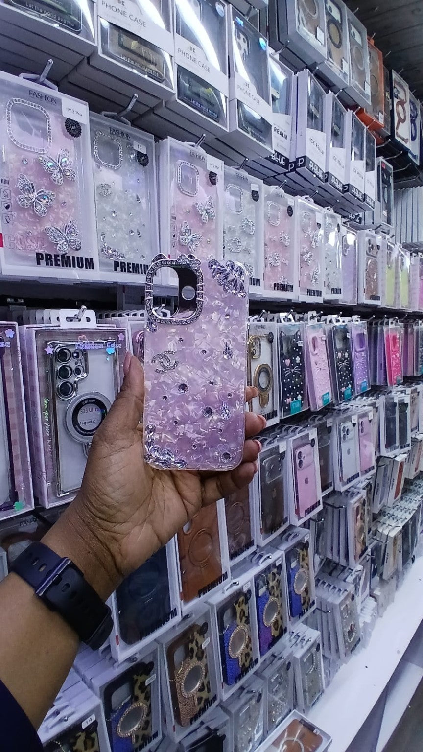 Premium fashion decorative iPhone case