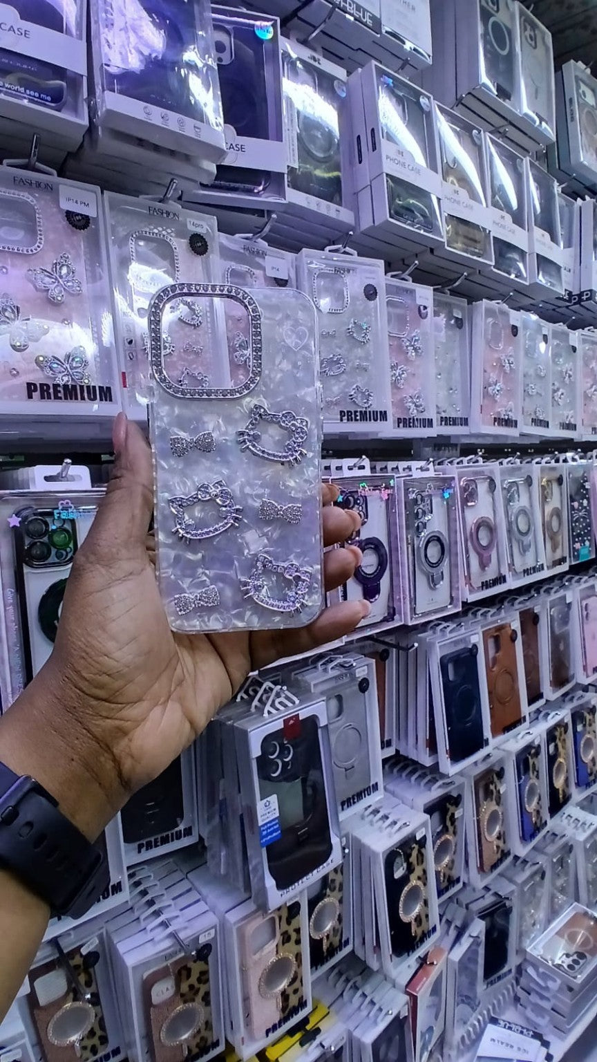 Premium fashion decorative iPhone case