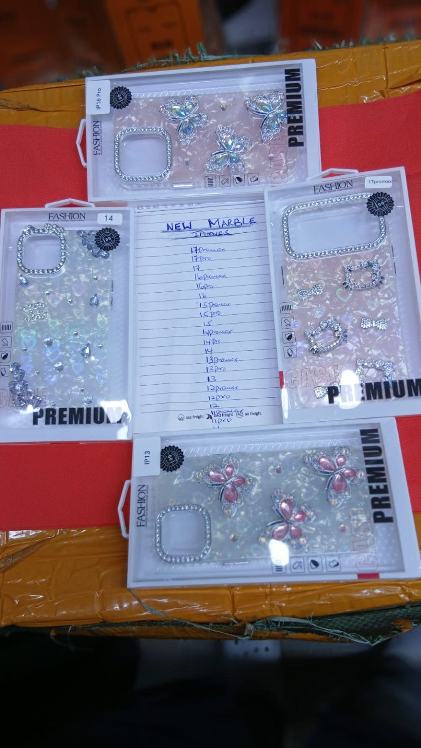 Premium fashion decorative iPhone case