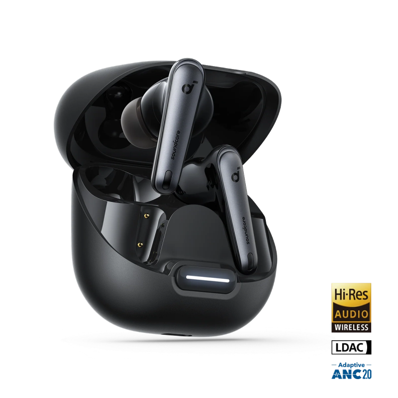 Soundcore Liberty 4NC | Hi-Res Wireless Earbuds | ANC 2.0 | LDAC | 50Hr Battery