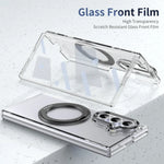 UltraGuard Infinity Ultra Clear MagSafe Rotating Ring Case Samsung Z Fold 4 Fold 5 Fold 6 Fold 7