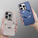 Secure Grip Bracket Defender Case iPhone 13 14 15 16 17 PC Acrylic Shockproof Anti-Fall