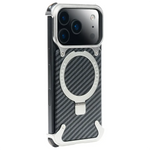 Titan Carbon metal bracket case iPhone 17 Pro Max side view