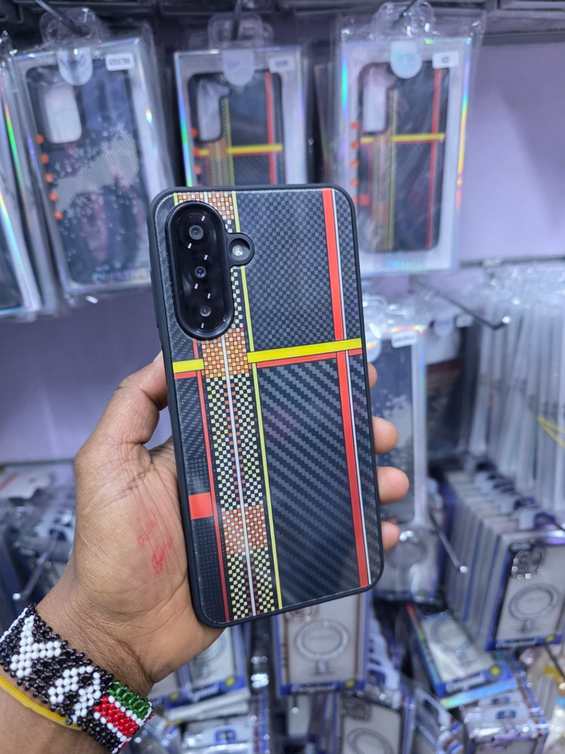 Tribal design phone cover