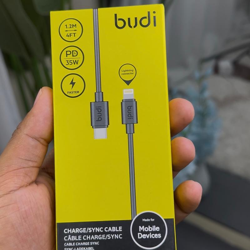 Budi 35W Type-C to Lightning iPhone cable