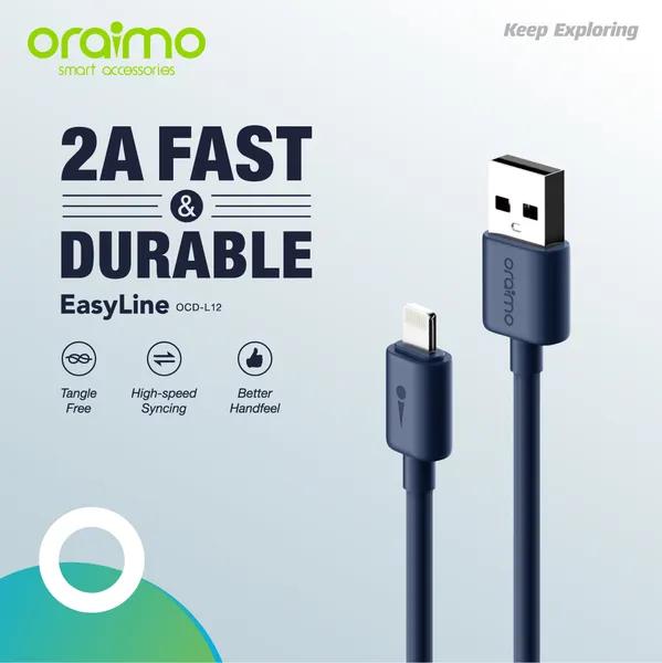 Oraimo 1M iPhone charging cable