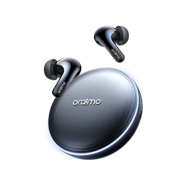 Oraimo SpaceBuds 2 AI Powered OTW-631 – Hybrid ANC Earbuds