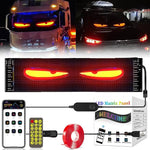Programmable LED devil eyes display