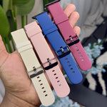 Rubber 22mm smartwatch strap